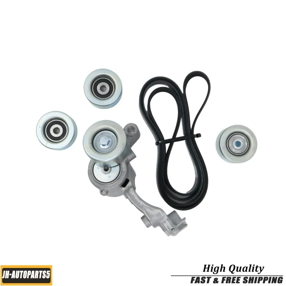 5x Serpentine Belt Drive Component Kit for 05-15 Toyota 4Runner Tacoma Tundra - Image 1 of 4