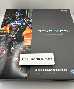 Kaiyodo Revoltech Amazing Yamaguchi Arkham Knight Ver.1.5 Figure Toy Batman New - Picture 1 of 13