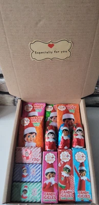 Caja dulce de Navidad Elf on the Shelf ~ Relleno de medias ~ Regalo Elf on the Shelf