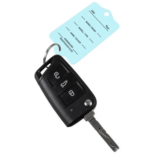 1x Eichner SCHLUESSELANHAENGER BLAU "PROFI 1"200ST EIC / 921900217 OT-ZS-0 Neu&O