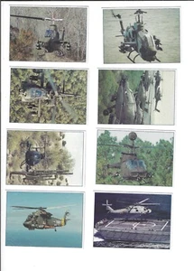 Set of 14  1991 Top Pilot Aircraft Trading Cards Combat Helicopters Ltd. Edition - Picture 1 of 2