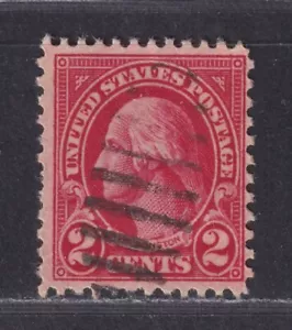 United States Scott 634A Used 1928 2¢ Carmine Type II Washington - Picture 1 of 2