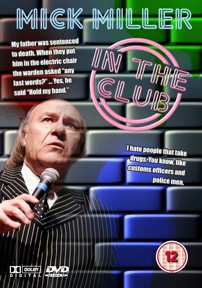 MICK MILLER - IN THE CLUB DVD "NEW AND SEALED" GREAT FAMILY ENTERTAINMENT - Image 1 of 1