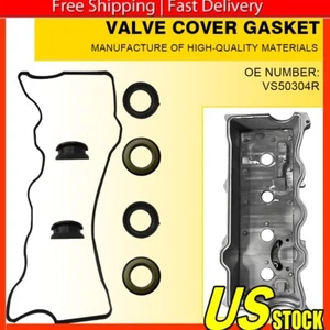 Engine Valve Cover Gasket Set for 1987-2001 Toyota Camry 2.0L 2.2L L4 - Picture 1 of 19