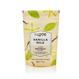 5060351545457 I Love Scented Bath Salts kojąco-relaksująca sól für Bad Vanill - Bild 1 von 1