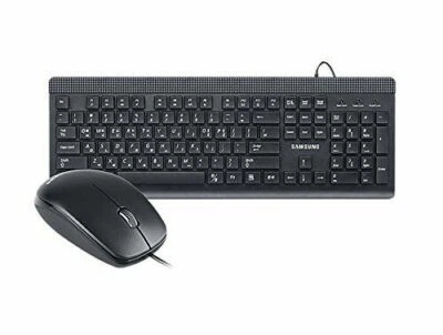 Samsung SKP-900B Desktop Mouse and Keyboard Combo English/Korean Layout - Image 1 of 4