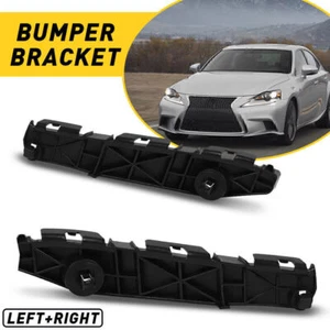 Left & Right Side Front Bumper Support Bracket For 2006-2015 Lexus IS250 / NEW - Imagen 1 de 12