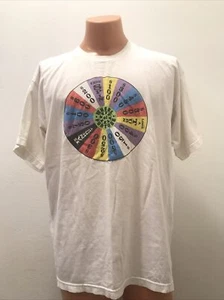 Vintage 90's Wheel of Fortune Men's Murina White T-Shirt X-Large - Picture 1 of 7