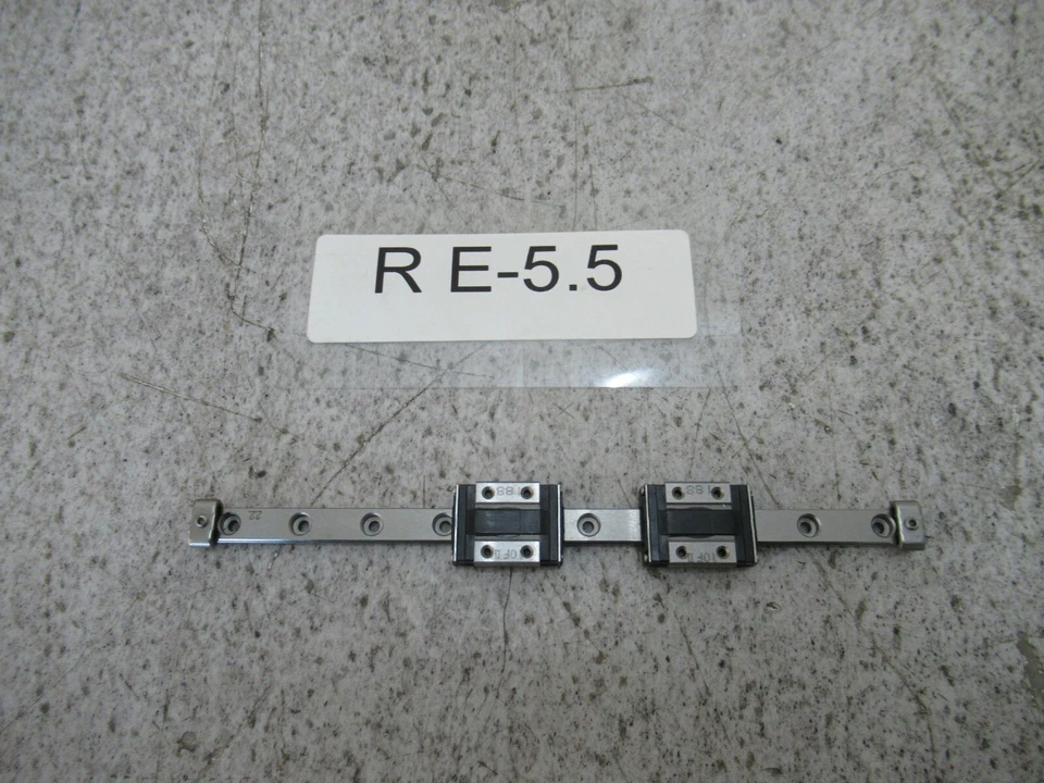 THK RSR7Z Miniatura Guida Lineare Schiene 150mm Lungo 2 Rollenwagen Stato 1A - Immagine 1 di 4