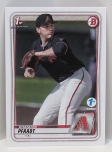 Brandon Pfaadt 2020 Bowman Draft 1st Edition #BD-171 Arizona Diamondbacks - Picture 1 of 2