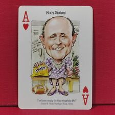 Political Humorous Character Pop Culture Art Swap Card ~ Rudy Giuliani in Drag