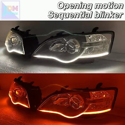 JDM Subaru Legacy BP5 BL5 03-06 HID Scheinwerfer Öffnungsbewegung Sequentiell... - Bild 1 von 4