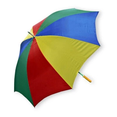 Strandschirm Sonnenschirm Regenschirm 2in1 Garten Camping Caravan-Schirm - Bild 1 von 4