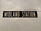 Derby Nov 1959 Bus Blind 26 Gift   Midland Station
