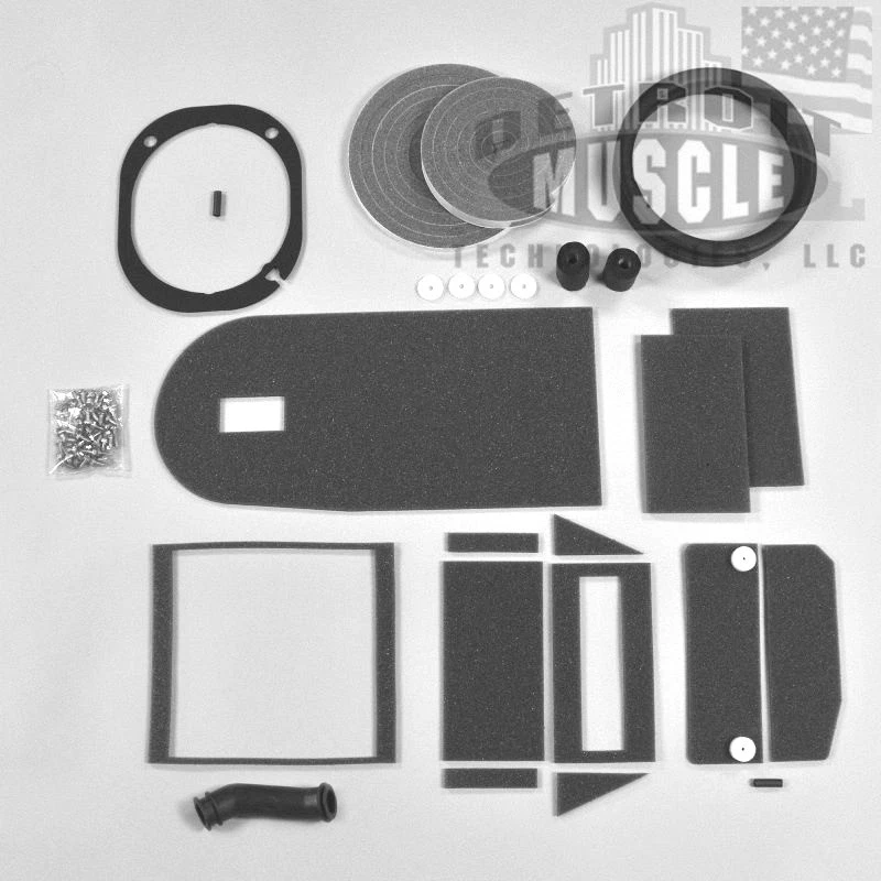 Mopar B Body 66 67 68 69 70 BIG NON AC Heater Box Resto Rebuild Kit Seal DMT - Image 1 of 1