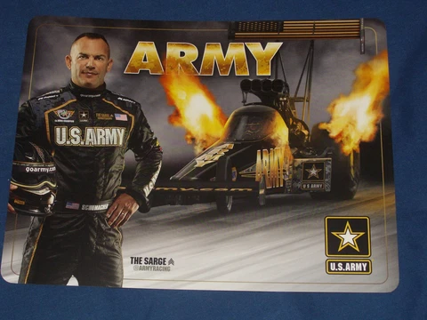 2015 TONY SCHUMACHER U.S. ARMY TOP FUEL NHRA POSTCARD Cover