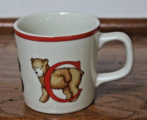 Tiffany & Co. Alphabet Bears Child’s Mug Cup Ceramic ABC’s 1994 VTG Japan - NEW - Picture 1 of 8
