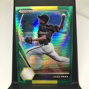 JOSE PENA 2021 HYPER GREEN PRIZM Panini Prizm Draft Picks #PDP175 Phillies RC