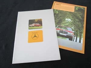 Mercedes S-Klasse Euro Katalog W116 280 S SE 350 SEL 450SE 450SEL Prospekt 1976 - Bild 1 von 9