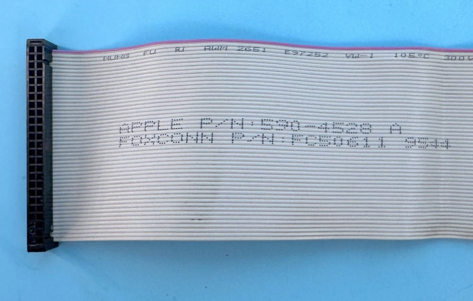 Apple Power Macintosh Internal 50 Pin SCSI Cable 590-4528 Foxconn FC50611 Works - Image 1 of 3