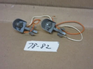 1978-1982 Corvette Socket Interior Lamp Under Dash GM Used 1Pair with New Bulb - Picture 1 of 1