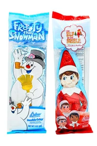 Palmer Elf on the Shelf & Frosty the Snowman Crisp Chocolate Bars - 2pk 4pk 18pk - Picture 1 of 5