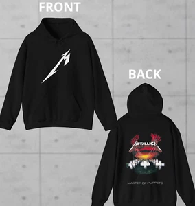 Metallica Master of Puppets Sudadera con Capucha Álbum Logo Unisex Banda Fan Regalo - Imagen 1 de 6