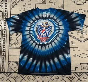 Vintage Liquid Blue Grateful Dead 25th Anniversary Shirt XL 1990 GDM Brockum - Picture 1 of 9