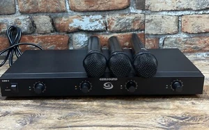 Gem Sound GMW-4 Wireless Duo Mic System VHF Dual Channel - Picture 1 of 4