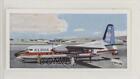 1961 Lyons Tea Wings Across the World Advertising Back Fokker F27 Friendship n1u