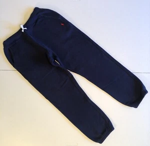 Polo Ralph Lauren Boys Blue Fleece Jogger Pant With Side Pockets Size M (10-12) - Picture 1 of 6
