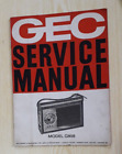 GEC Modell G808 Transistor Radio Servicehandbuch