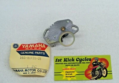 NOS YAMAHA CONTACT BREAKER ASSEMBLY YL2 YG5 L5T 165-81121-21 OEM  - Image 1 of 3