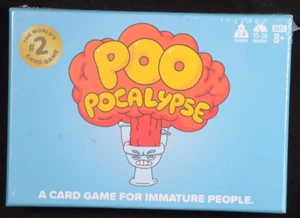 POO POCALYPSE Card Game - The Hilarious Family Party Game Pass the Poo 2021 NEW - Picture 1 of 6
