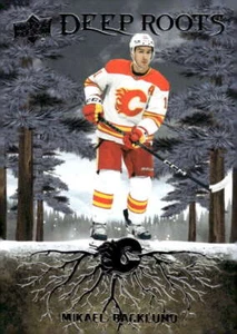 MIKAEL BACKLUND 2023-24 Upper Deck Deep Roots #DR-27 NHL Flames ID:96924 - Picture 1 of 2
