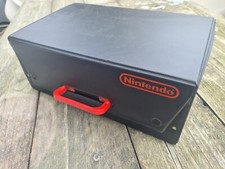 Rare OFFICIAL FORTY FOUR CARRIER GAME CARRIER CASE CONSOLE + INSERTS Snes Nes