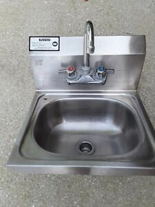 Krowne HS-2 Wall Mounted Stainless Steel Hand Sink 