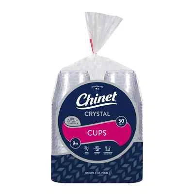 Chinet 9 oz. Tazas de cristal, 100 ct. - Transparente. SIN ENVÍO A CA Foto 1 de 4