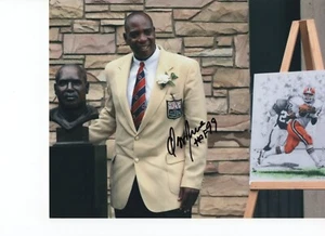 OZZIE NEWSOME CLEVELAND BROWNS SIGNED 8X10 PHOTO W/ COA #3 - Picture 1 of 1