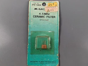 Radio Shack 272-1304 4.5 MHZ Ceramic Filter SFE 4.5MB - Picture 1 of 1