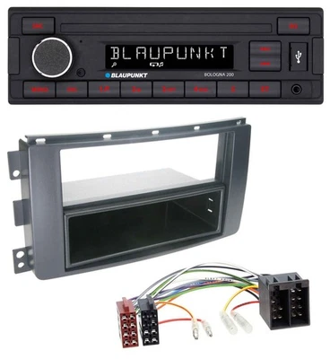 Blaupunkt MP3 AUX USB 1DIN Autoradio für Smart ForFour 454 ForTwo 451 ISO - Bild 1 von 4