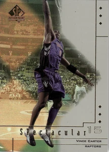 2000-01 SP Authentic Vince Carter Spectacular #SP4 Raptors - Picture 1 of 2