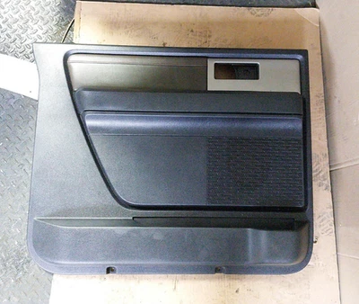 2007-2017 Ford Expedition King Ranch Rear Left LH Door Panel Card Black Ebony Foto 1 de 4