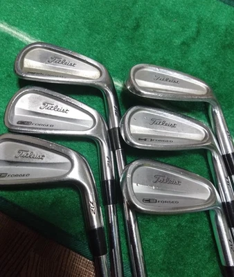 Titleist CB 712 Iron Set 5-PW 6pcs Steel Shaft Stiff RH Japan Golf Club Good - Image 1 of 4