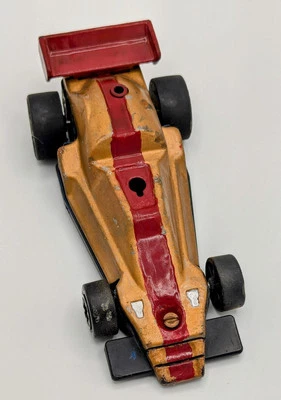 Coche de carreras de Fórmula Uno vintage 6" TONKA JAPÓN juguete de hojalata Indy  Foto 1 de 4