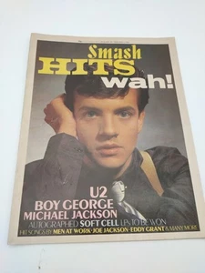 SMASH HITS 1983 January 20 - February 2nd, magazine 1980s U2 Boygeorge etc - Picture 1 of 7