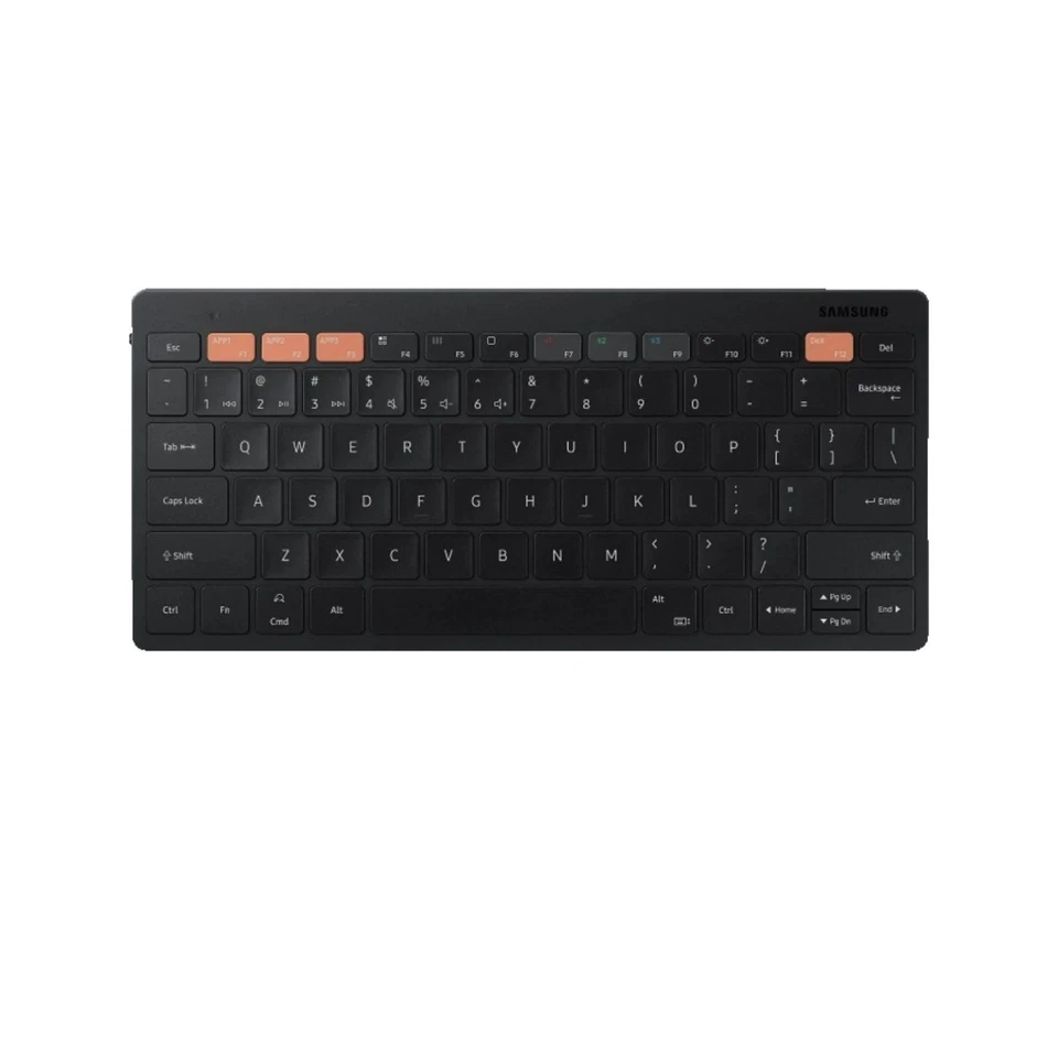 Samsung Bluetooth Tastatur Tablet schwarz QWERTZ EJ B3400BBGGDE - Bild 1 von 1