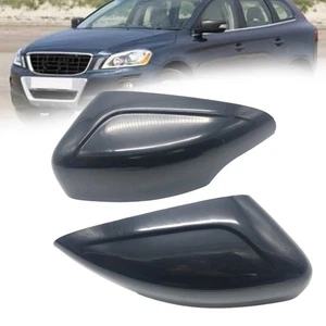 For Volvo XC60 Side Mirror Cover Black for 2009 2013 OEM 39854904 39854919 - Picture 1 of 10