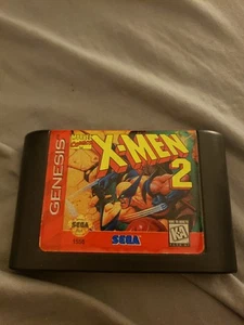 Juego Sega Genesis X Men 2. Los prendedores de Marvel Comics se han limpiado sin probar - Imagen 1 de 9