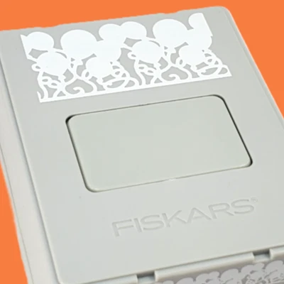 FISKARS AdvantEdge Punch System UP UP & AWAY Balloons Cartridge Untested - Image 1 of 3